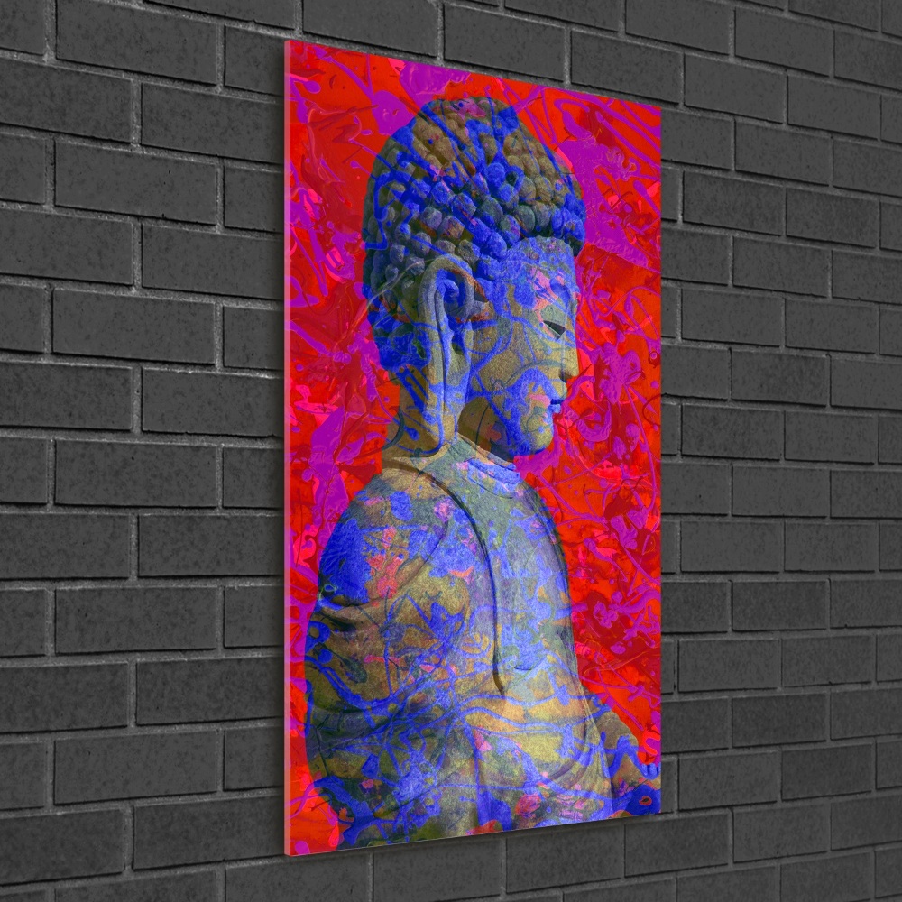 Foto obraz akrylové sklo vertikální Abstrakce buddha