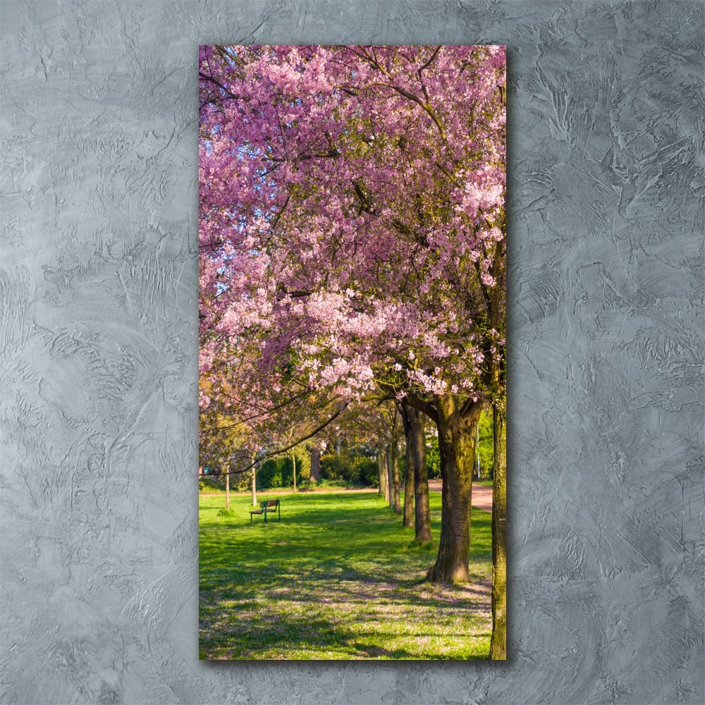 Moderní akrylový fotoobraz vertikální Višně