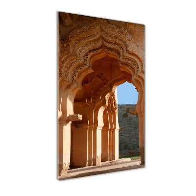 Foto obraz akrylový vertikální Lotus Mahal Hampi