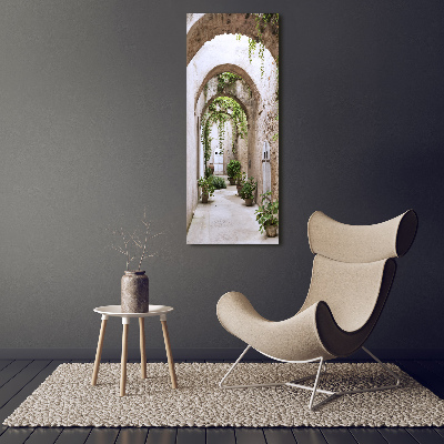 Foto obraz akrylové sklo vertikální Arkáda na zámku