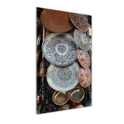 Foto obraz akrylové sklo vertikální Bazar v Damašku