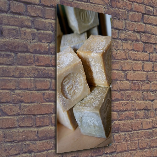Moderní foto-obraz akryl na stěnu vertikální Mýdlo