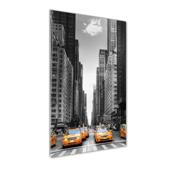Foto obraz akrylový vertikální Taxi New York