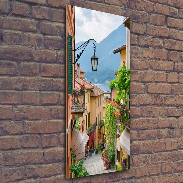 Foto obraz akrylové sklo vertikální Italské uličky