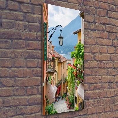 Foto obraz akrylové sklo vertikální Italské uličky