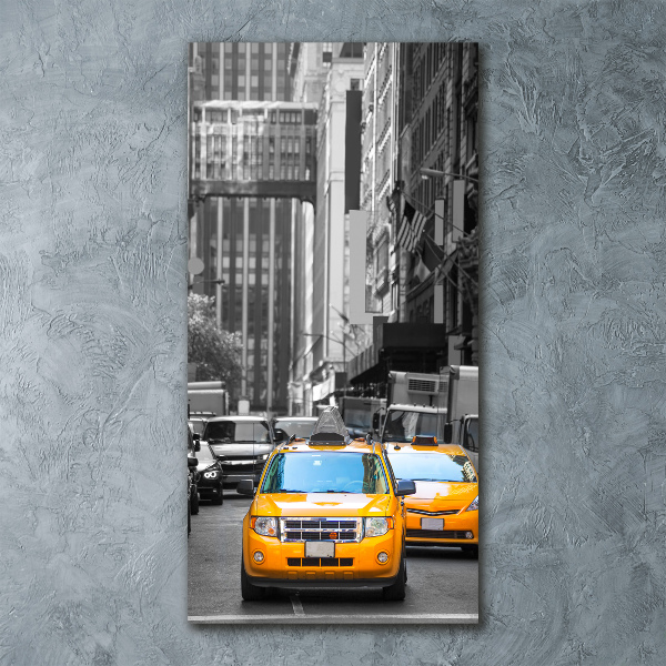 Foto obraz akrylový vertikální Taxi New York