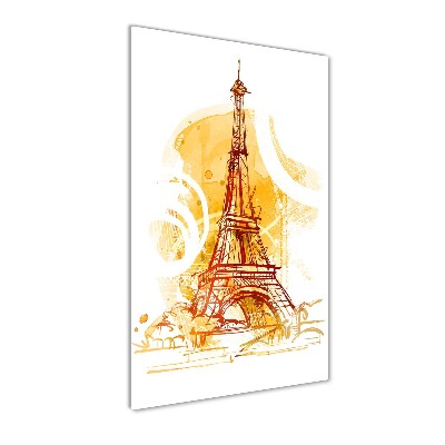 Foto obraz akrylový do obýváku vertikální Léto v Paříži