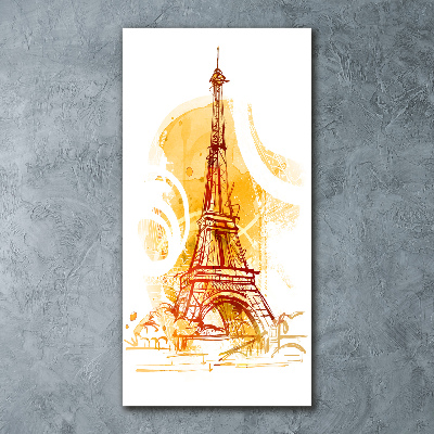 Foto obraz akrylový do obýváku vertikální Léto v Paříži