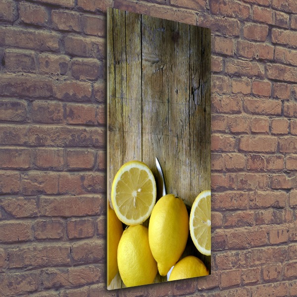 Foto obraz akrylový na stěnu vertikální Citrony