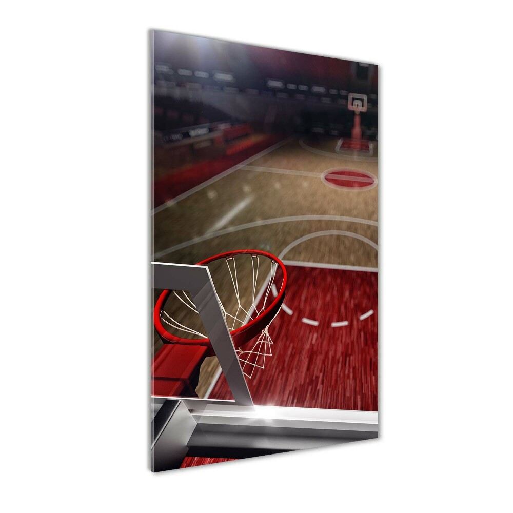 Foto obraz akrylový vertikální Hřiště basketbal