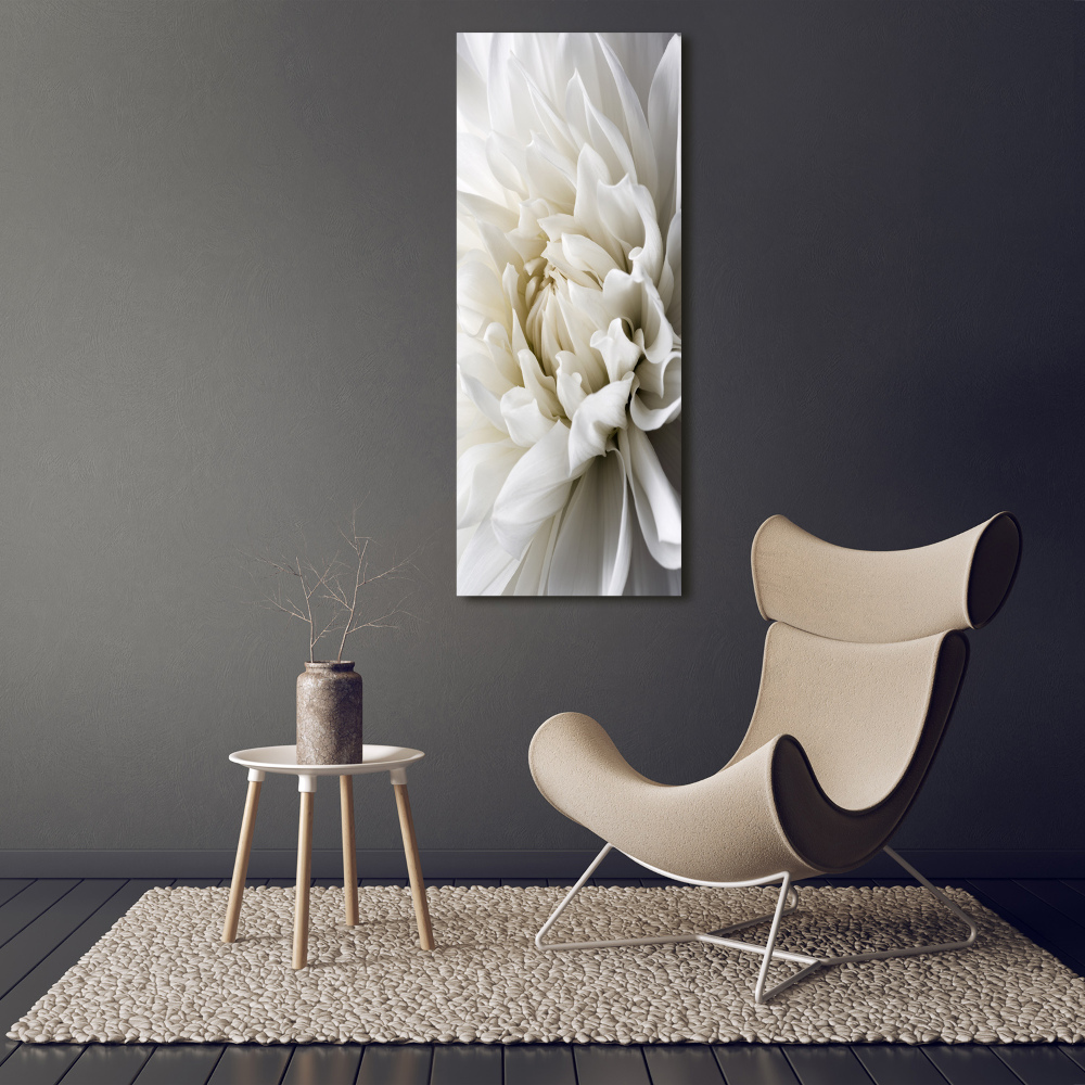 Moderní akrylový fotoobraz vertikální Bílá dálie
