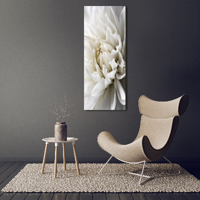 Moderní akrylový fotoobraz vertikální Bílá dálie