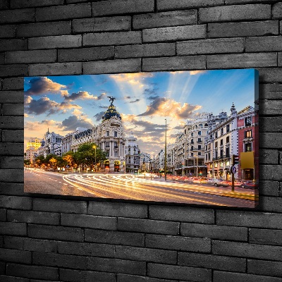 Foto-obraz canvas na rámu Madrit Španělsko