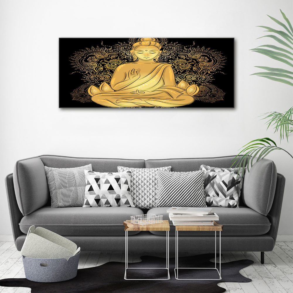 Foto-obraz canvas na rámu Sedící buddha