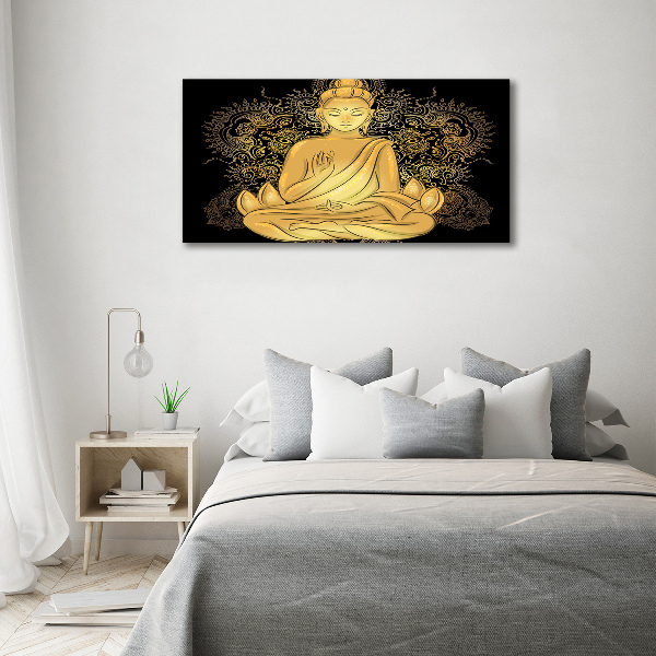 Foto-obraz canvas na rámu Sedící buddha