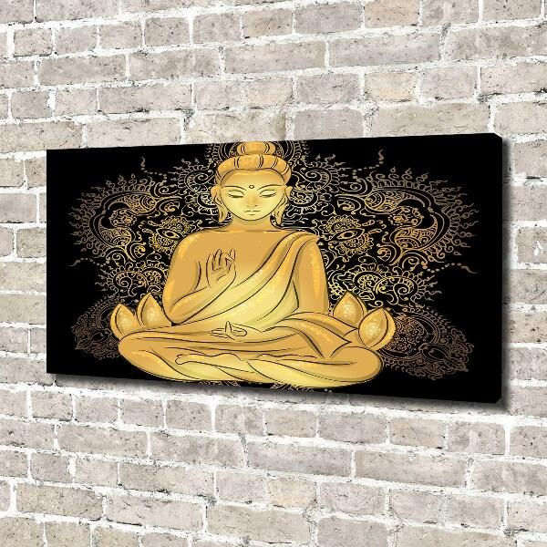 Foto-obraz canvas na rámu Sedící buddha