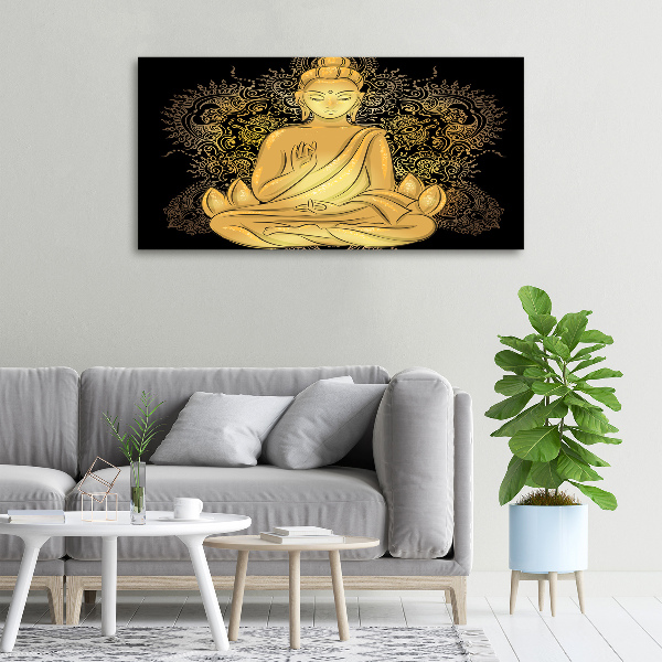 Foto-obraz canvas na rámu Sedící buddha