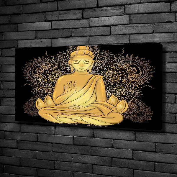 Foto-obraz canvas na rámu Sedící buddha