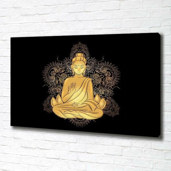 Foto-obraz canvas na rámu Sedící buddha