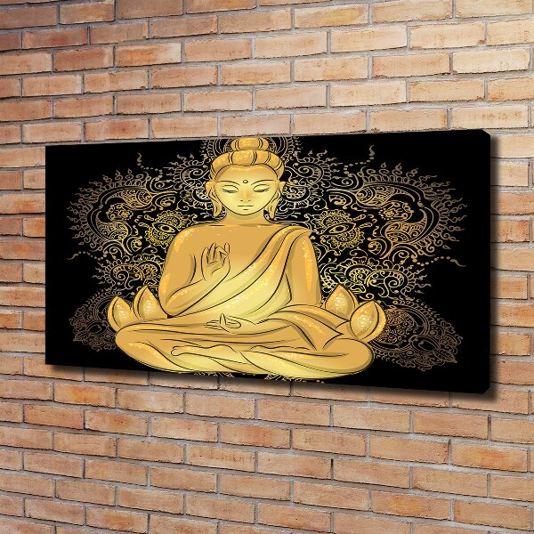 Foto-obraz canvas na rámu Sedící buddha