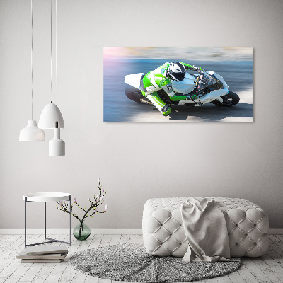 Moderní fotoobraz canvas na rámu Motorkářský závod