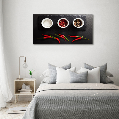 Foto obraz canvas Koření a chilli