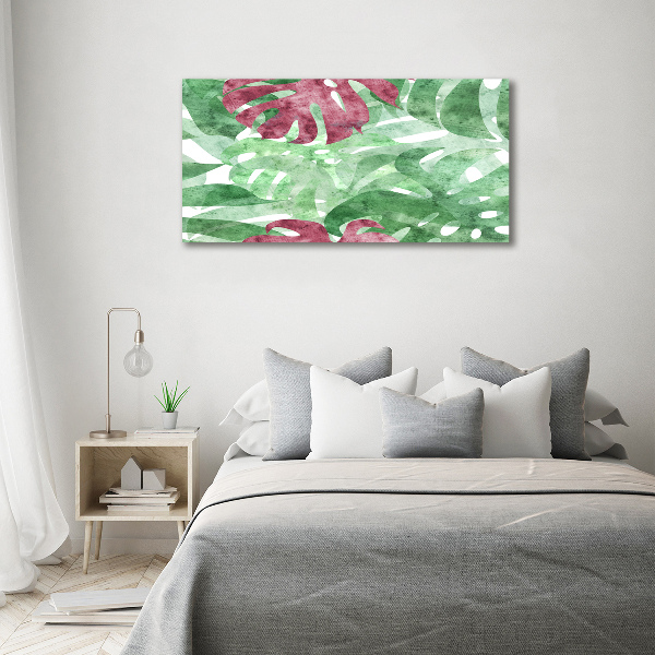 Moderní obraz canvas na rámu Monstera