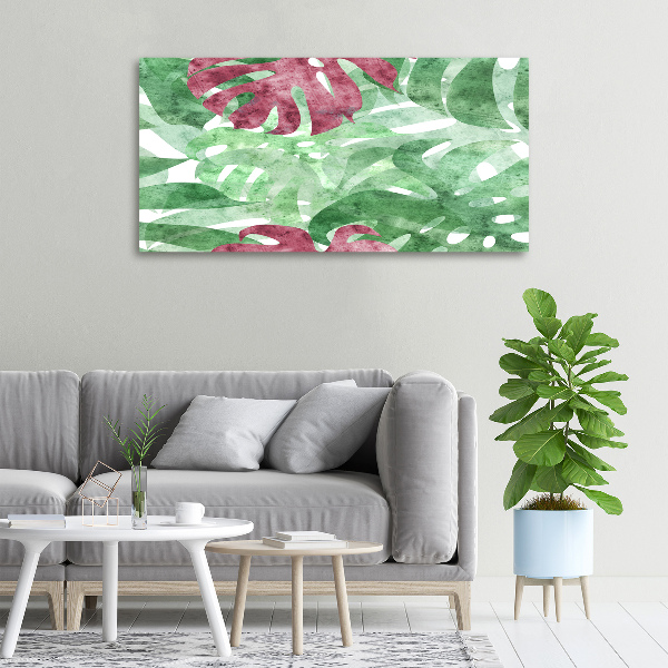 Moderní obraz canvas na rámu Monstera