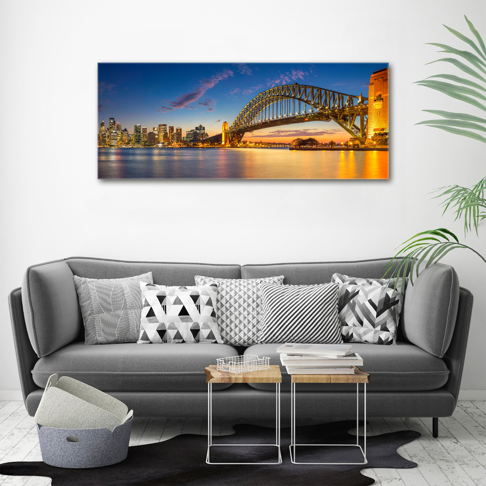 Moderní obraz canvas na rámu Panorama Sydney