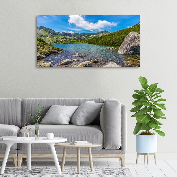 Foto obraz na plátně Údolí Tatry