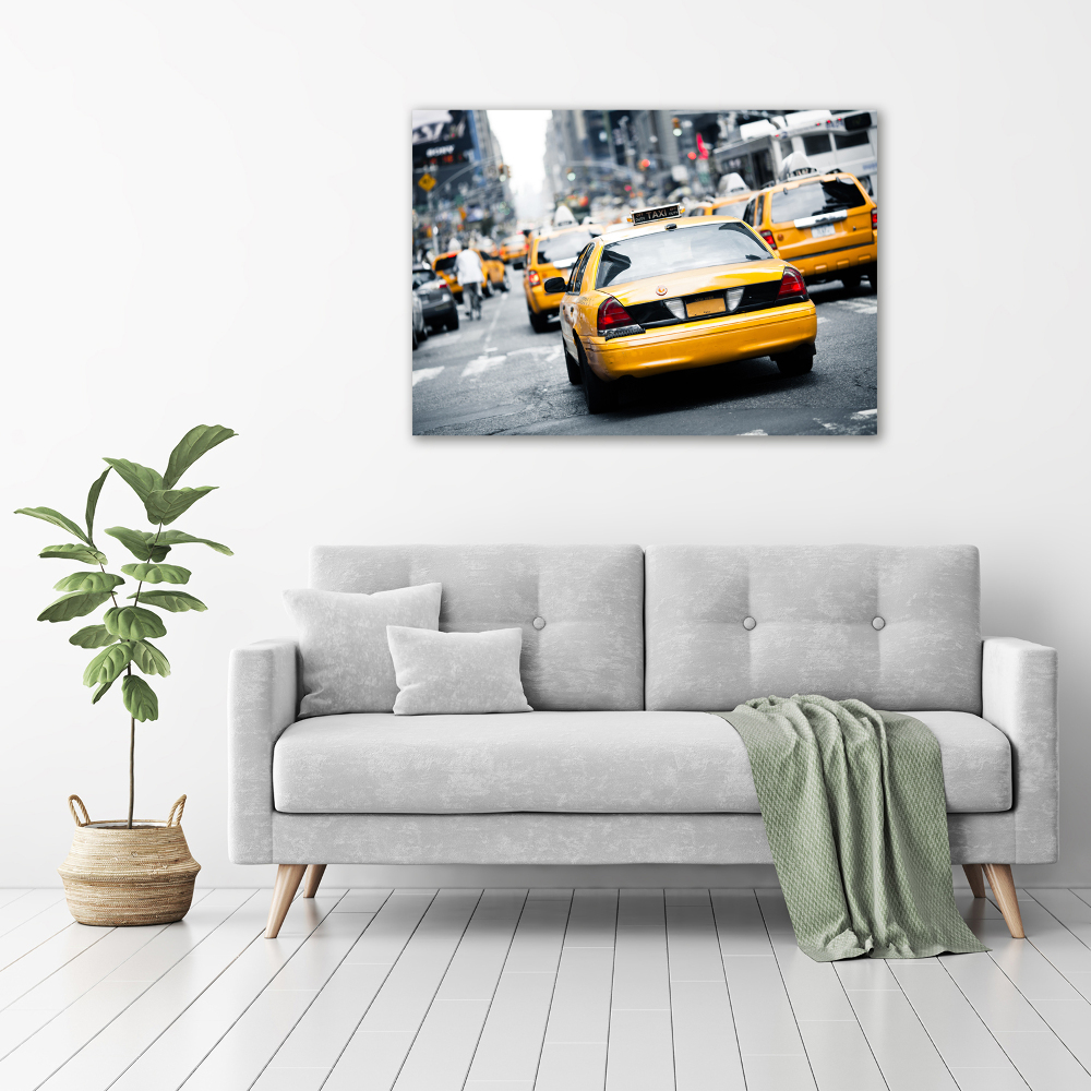 Moderní obraz canvas na rámu Taxi New York