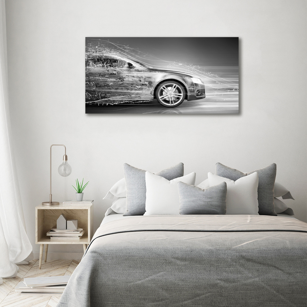 Foto obraz canvas Jedoucí auto