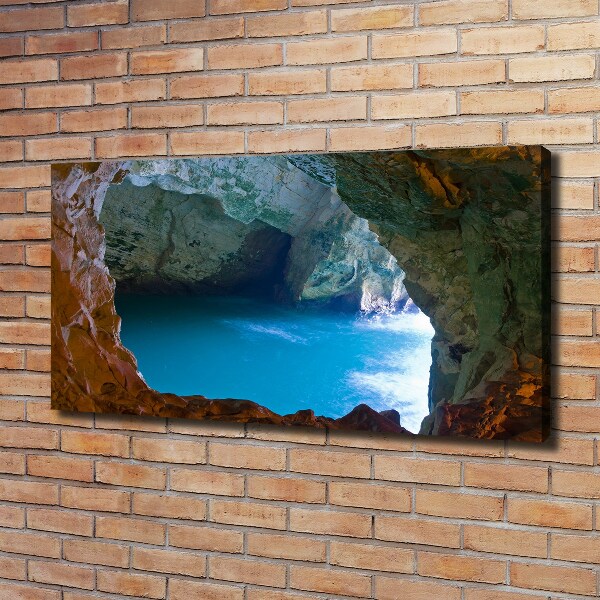 Moderní fotoobraz canvas na rámu Mořská jeskyně