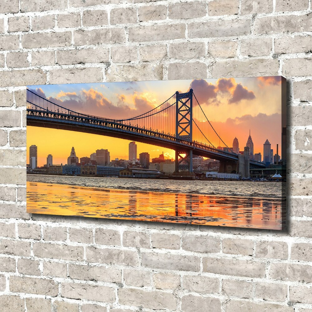 Foto obraz na plátně Most Filadelfie