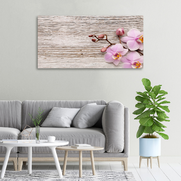 Moderní fotoobraz canvas na rámu Orchidej a na stromě