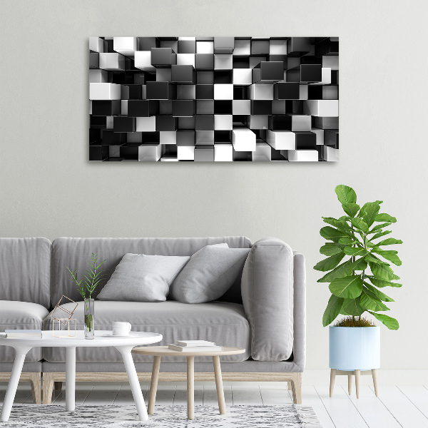 Moderní fotoobraz canvas na rámu Abstrakce kostky