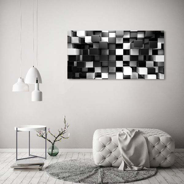 Moderní fotoobraz canvas na rámu Abstrakce kostky
