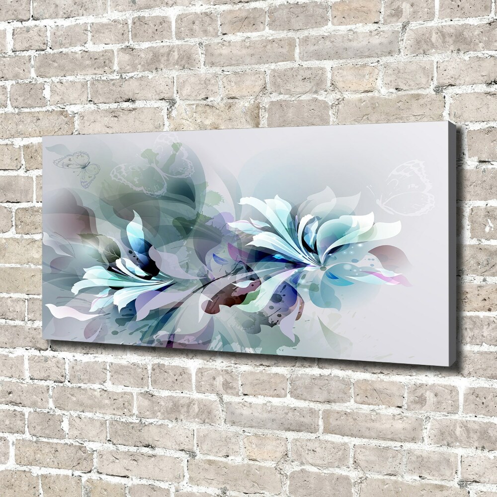 Foto obraz na plátně Abstrakce květiny