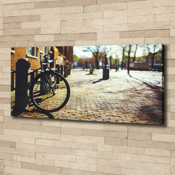 Foto-obraz canvas do obýváku Kolo Amsterdam