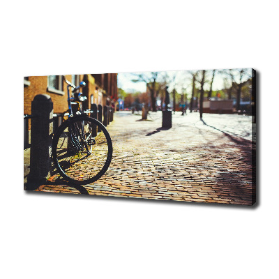 Foto-obraz canvas do obýváku Kolo Amsterdam