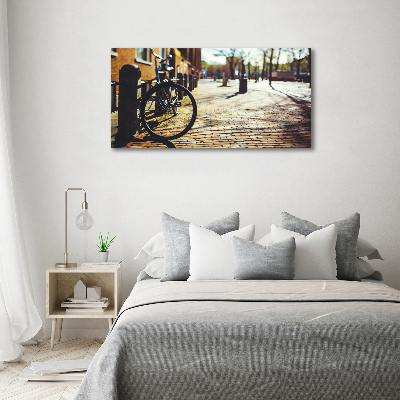 Foto-obraz canvas do obýváku Kolo Amsterdam