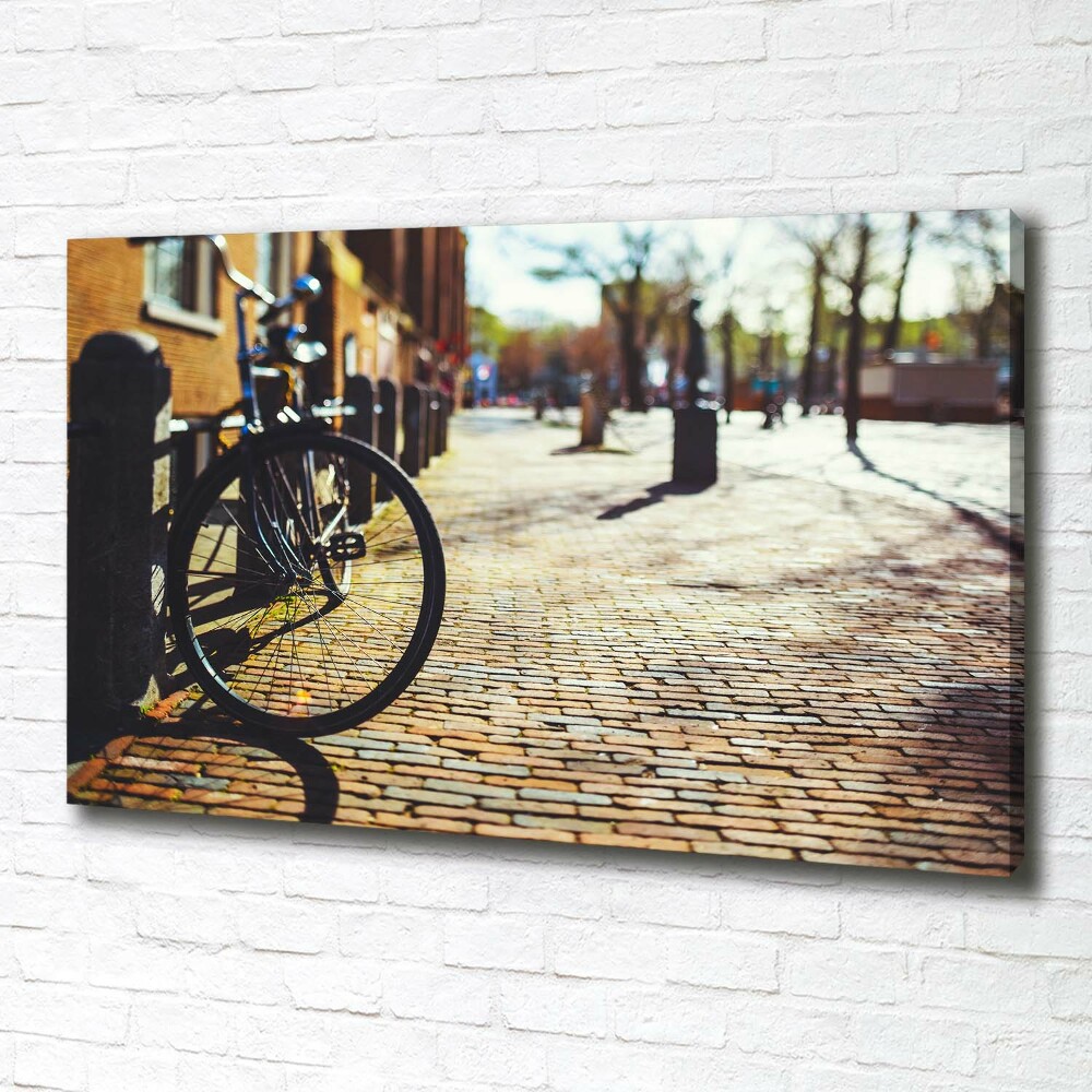 Foto-obraz canvas do obýváku Kolo Amsterdam