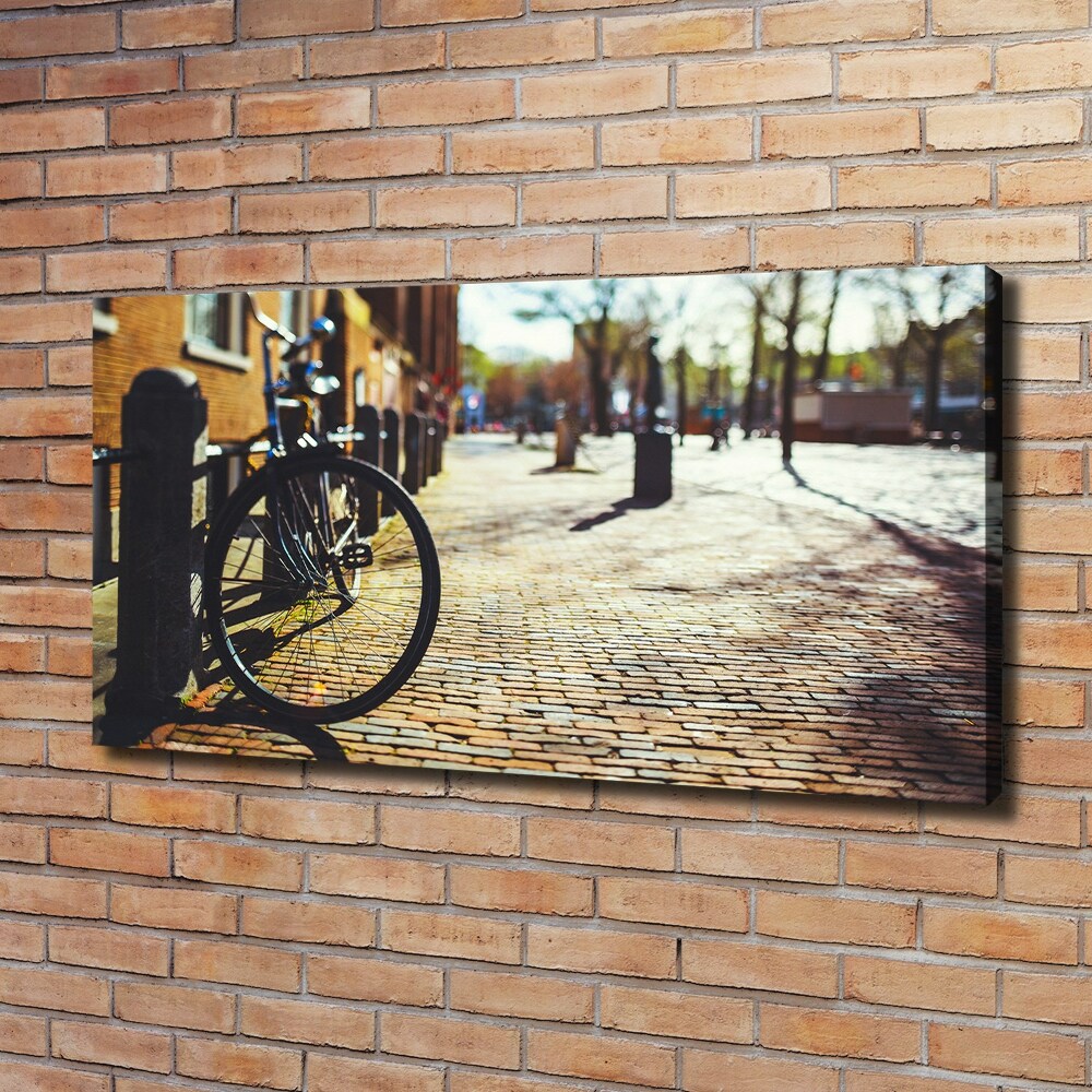 Foto-obraz canvas do obýváku Kolo Amsterdam