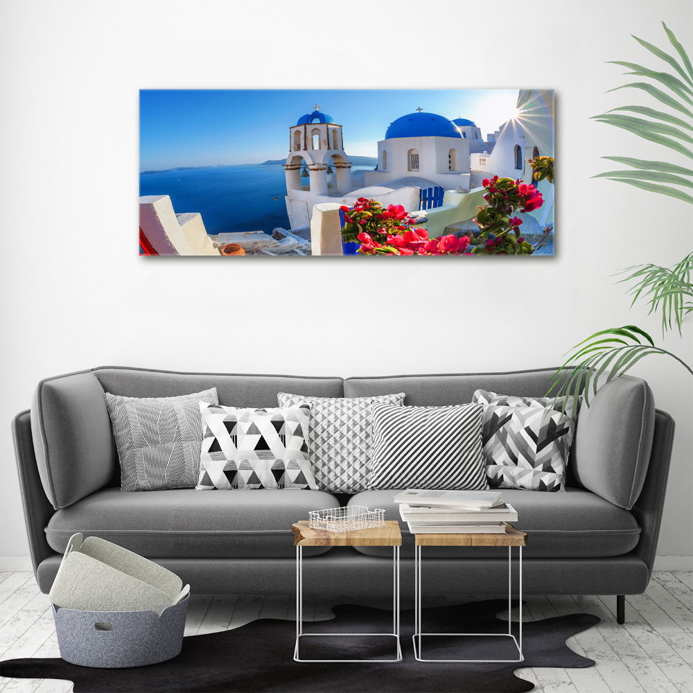 Foto obraz na plátně Santorini Řecko