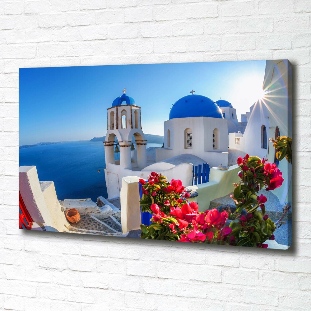 Foto obraz na plátně Santorini Řecko