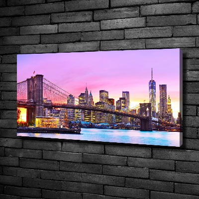Foto obraz na plátně do obýváku Manhattan New York