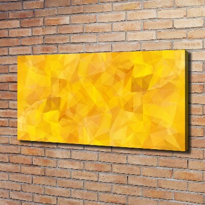 Foto obraz canvas Abstrakce trojúhelníky