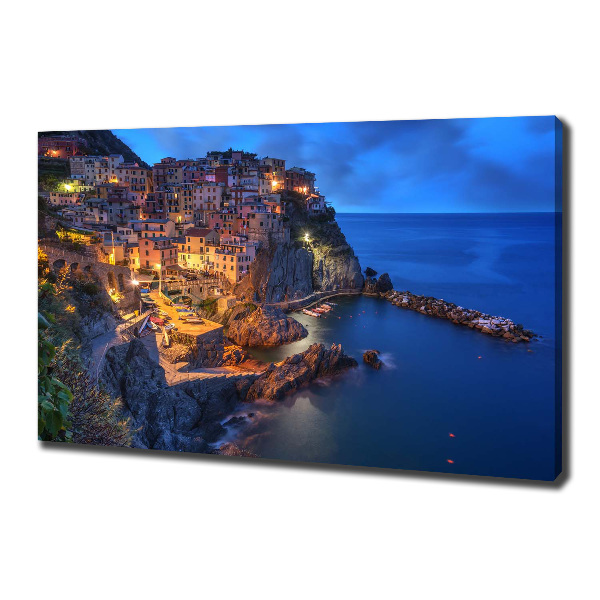 Foto obraz na plátně Manarola Itálie