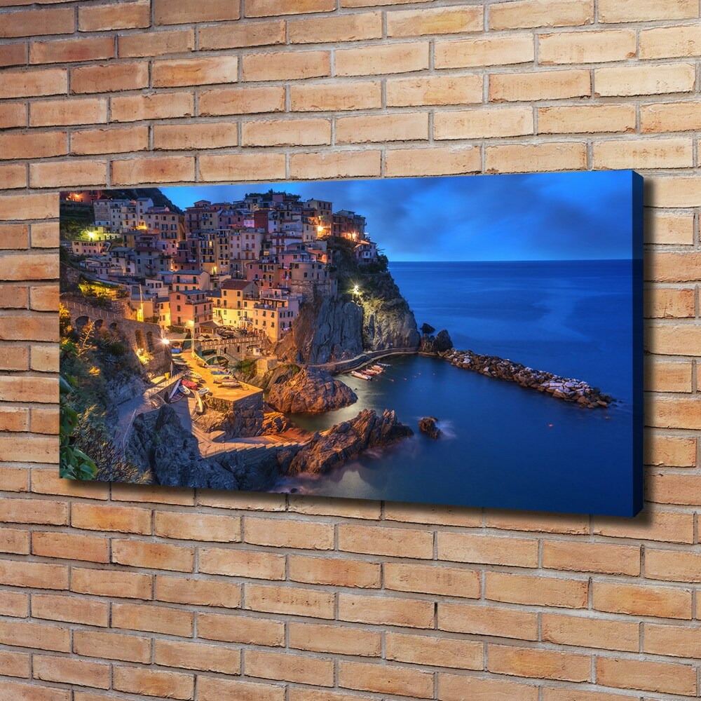 Foto obraz na plátně Manarola Itálie