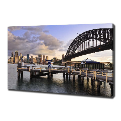 Foto obraz na plátně do obýváku Most v Sidney